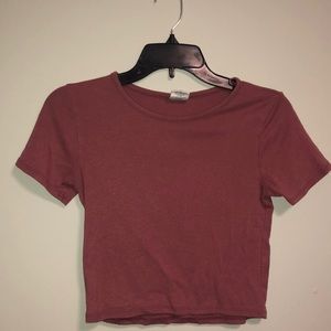 Pink Crop Top